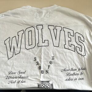 White Wolves Graphic T-Shirt